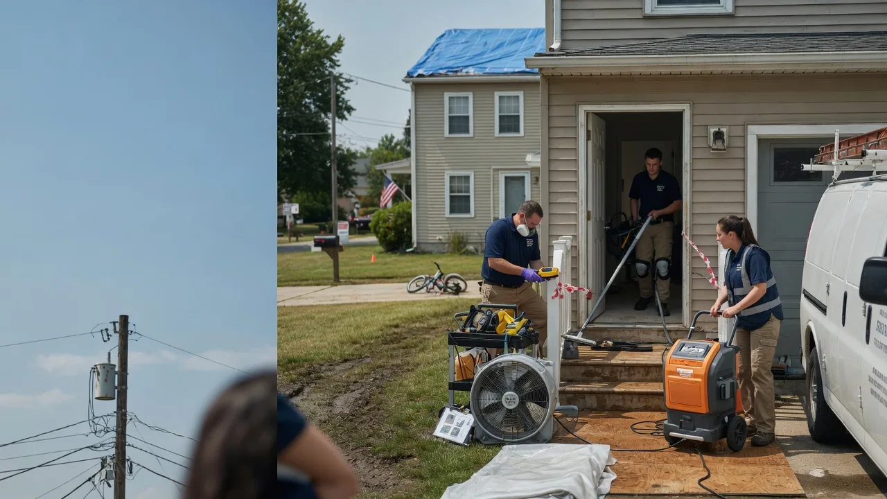 Water Damage Repair in Young America, MN near me